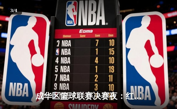 成华区篮球联赛决赛夜：红星中学加时绝杀卫冕冠军，王浩狂砍42分创纪录 - 3